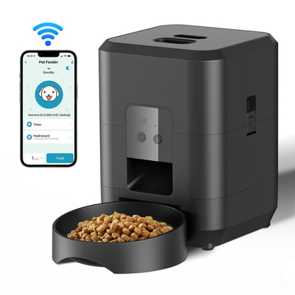 Black Smart Food Feeder